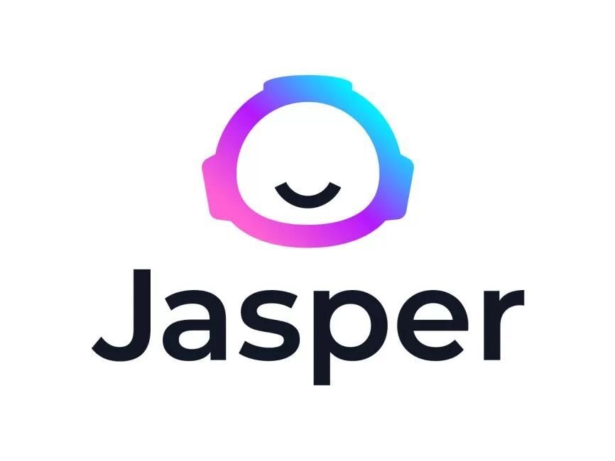 A software tool named Jasper AI helps teams create written material quickly